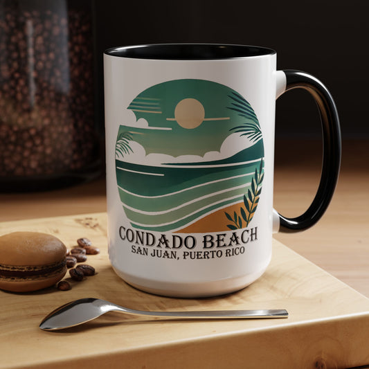 Coastal Vibes Condado Beach Accent Coffee Mug