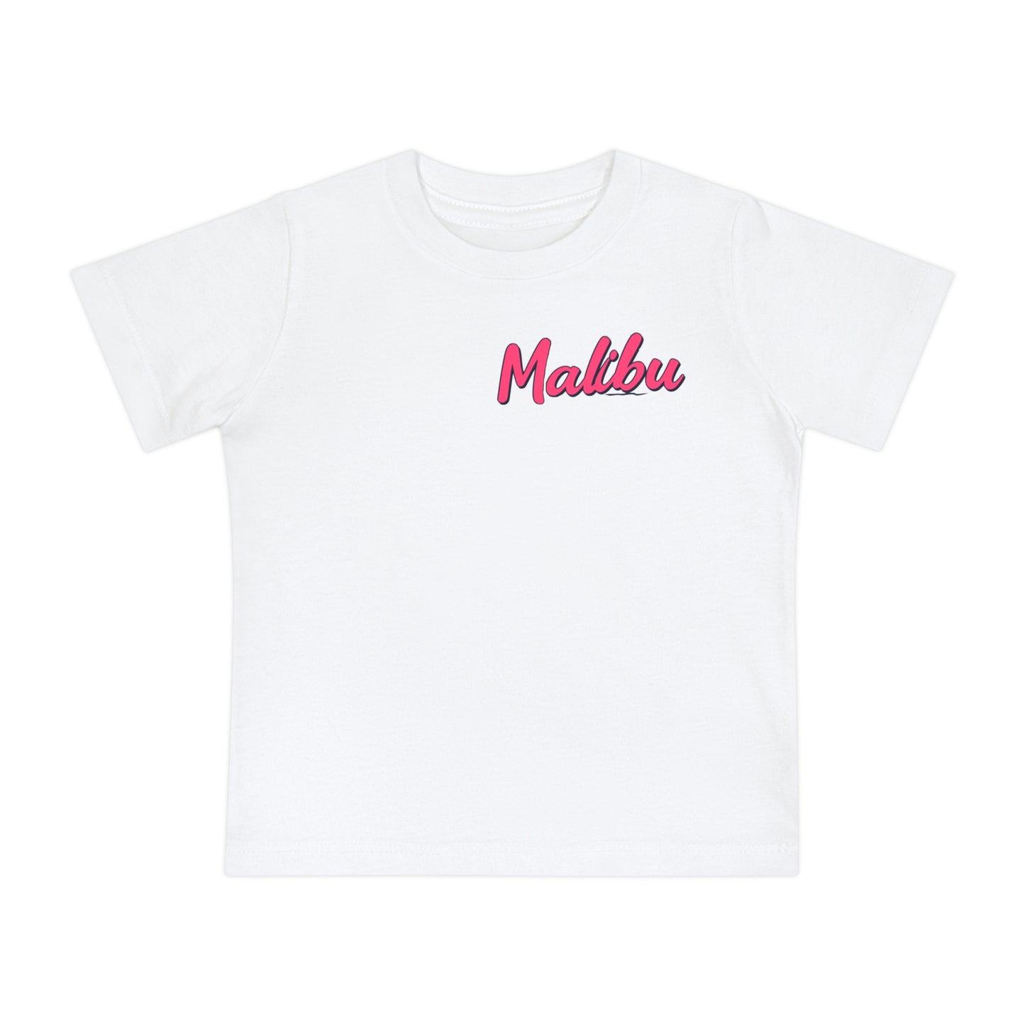 Retro Malibu Unisex Baby Short Sleeve T-Shirt