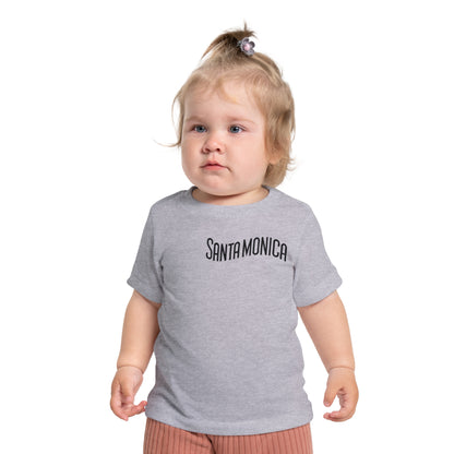 Vibrant Santa Monica Unisex Baby Short Sleeve T-Shirt