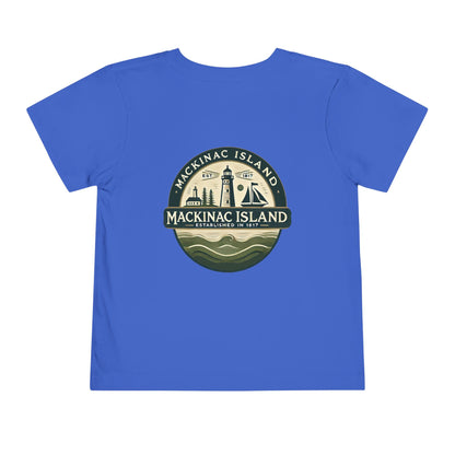 Vintage Mackinac Island Unisex Toddler Short Sleeve Tee
