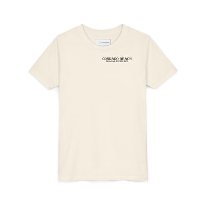 Coastal Vibes Condado Beach Unisex Youth Short Sleeve Tee