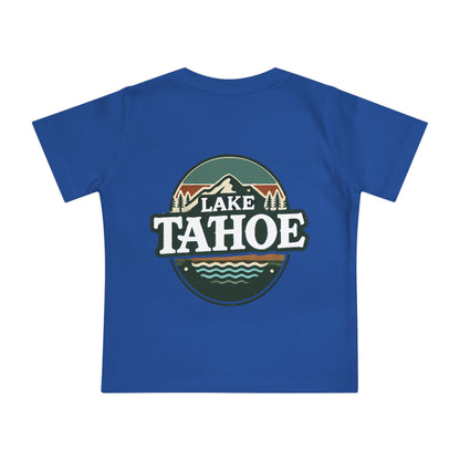 Vintage Lake Tahoe Unisex Baby Short Sleeve T-Shirt