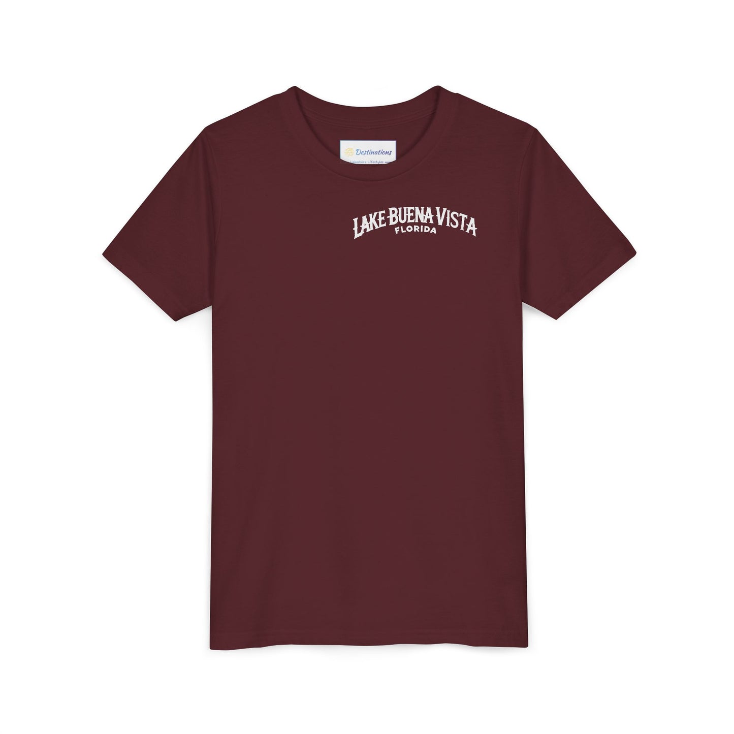 Adventurous Lake Buena Vista Unisex Youth Short Sleeve Tee