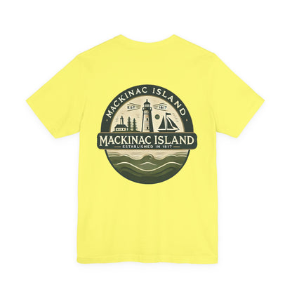 Vintage Mackinac Island Unisex Jersey Short Sleeve Tee