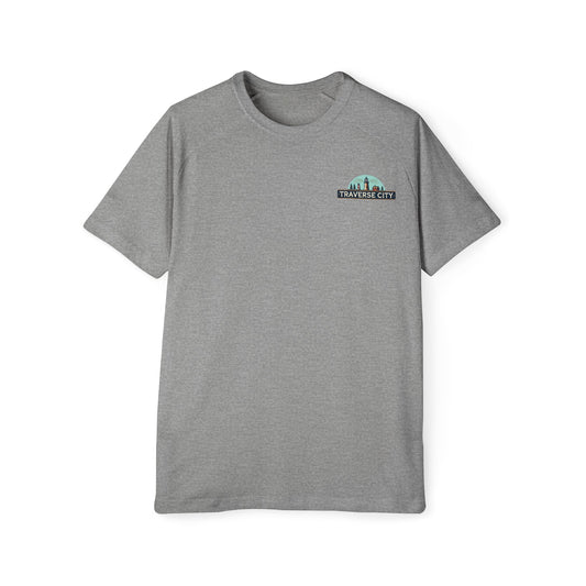 Vintage Traverse City Men's Raglan T-Shirt
