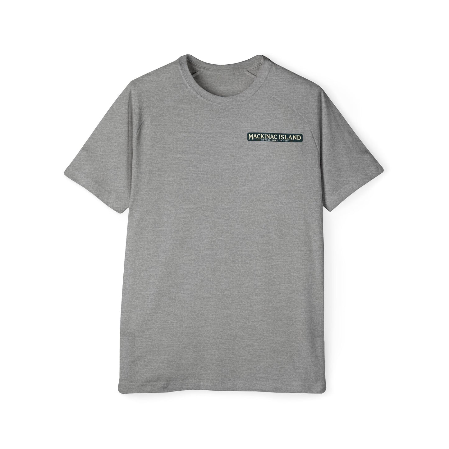 Vintage Mackinac Island Men's Raglan T-Shirt