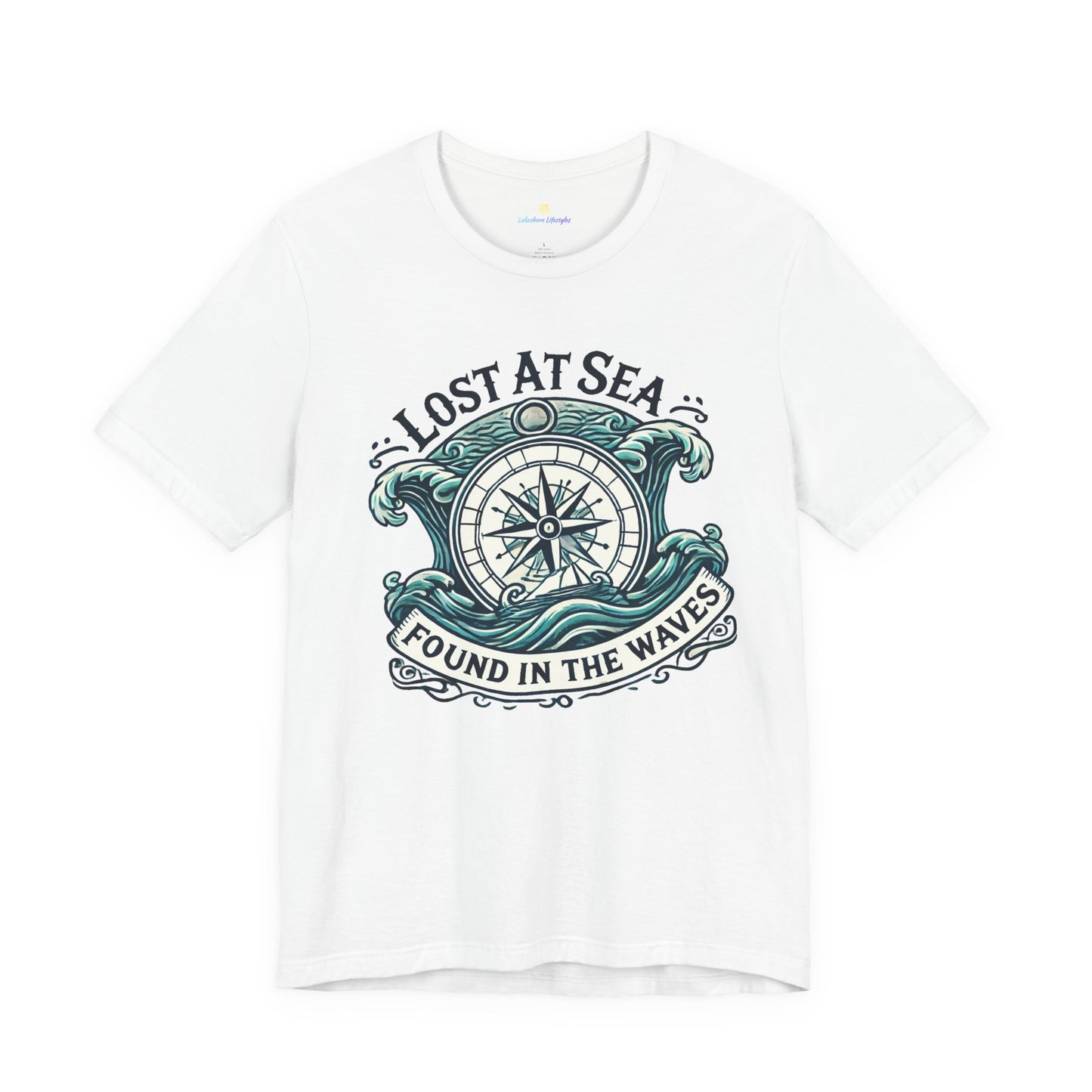 Lost at Sea, Found in the Waves Short Sleeve Tee