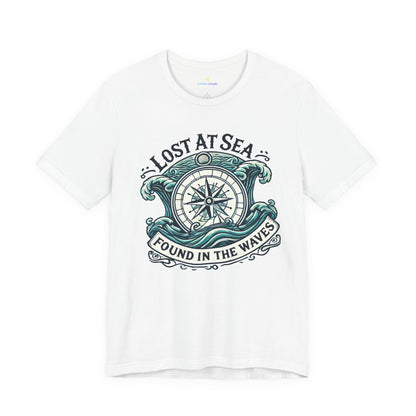 Lost at Sea, Found in the Waves Short Sleeve Tee
