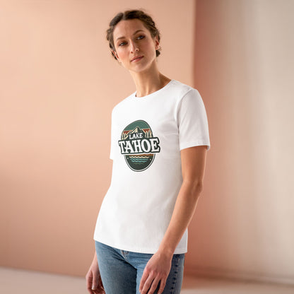 Vintage Lake Tahoe Women's Cotton Tee