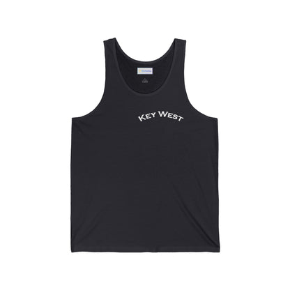 Vibrant Key West Unisex Jersey Tank