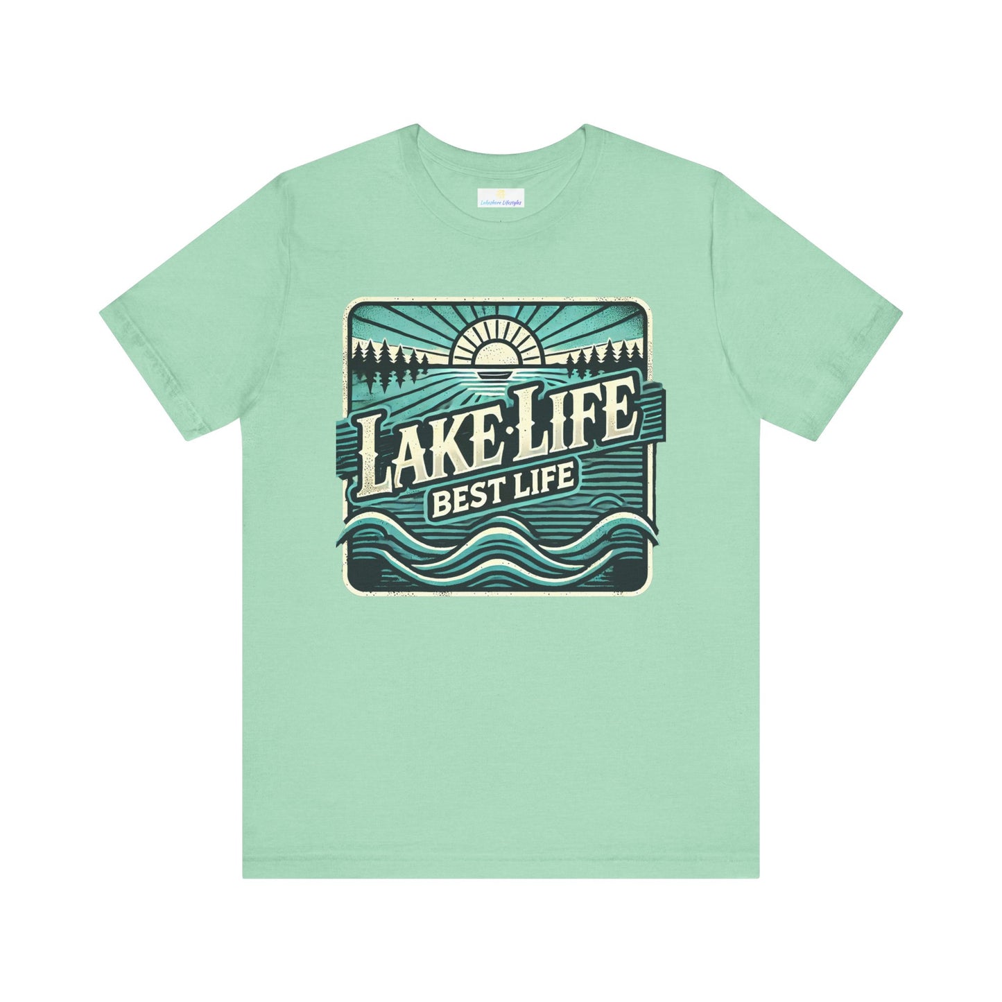 Lake Life Best Life Jersey Short Sleeve Tee