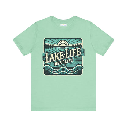 Lake Life Best Life Jersey Short Sleeve Tee