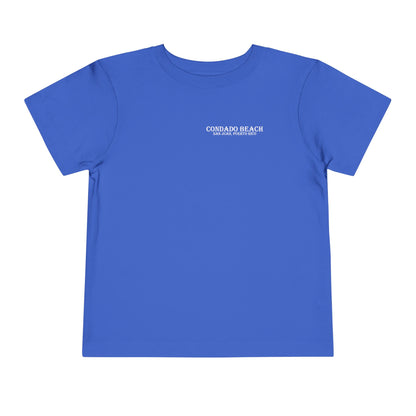 Coastal Vibes Condado Beach Unisex Toddler Short Sleeve Tee