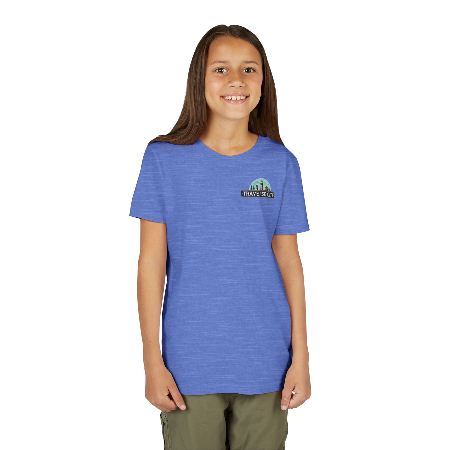 Vintage Traverse City Unisex Youth Short Sleeve Tee