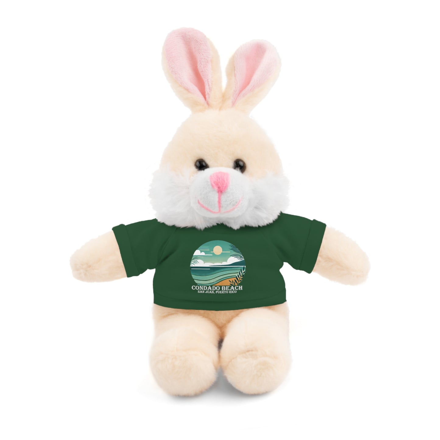 Coastal Vibes Condado Beach Stuffed Animals with Tee