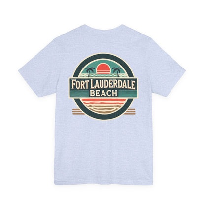 Vintage Fort Lauderdale Unisex Jersey Short Sleeve Tee