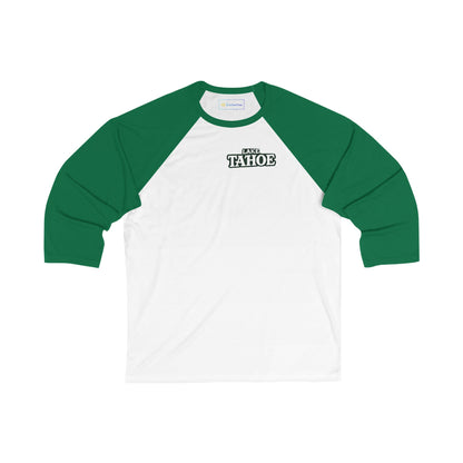 Vintage Lake Tahoe Men's 3/4 Sleeve Baseball Tee