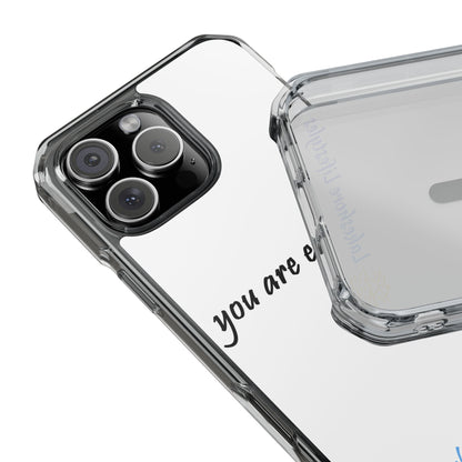 You Are Enough Magnetic Clear Impact Case