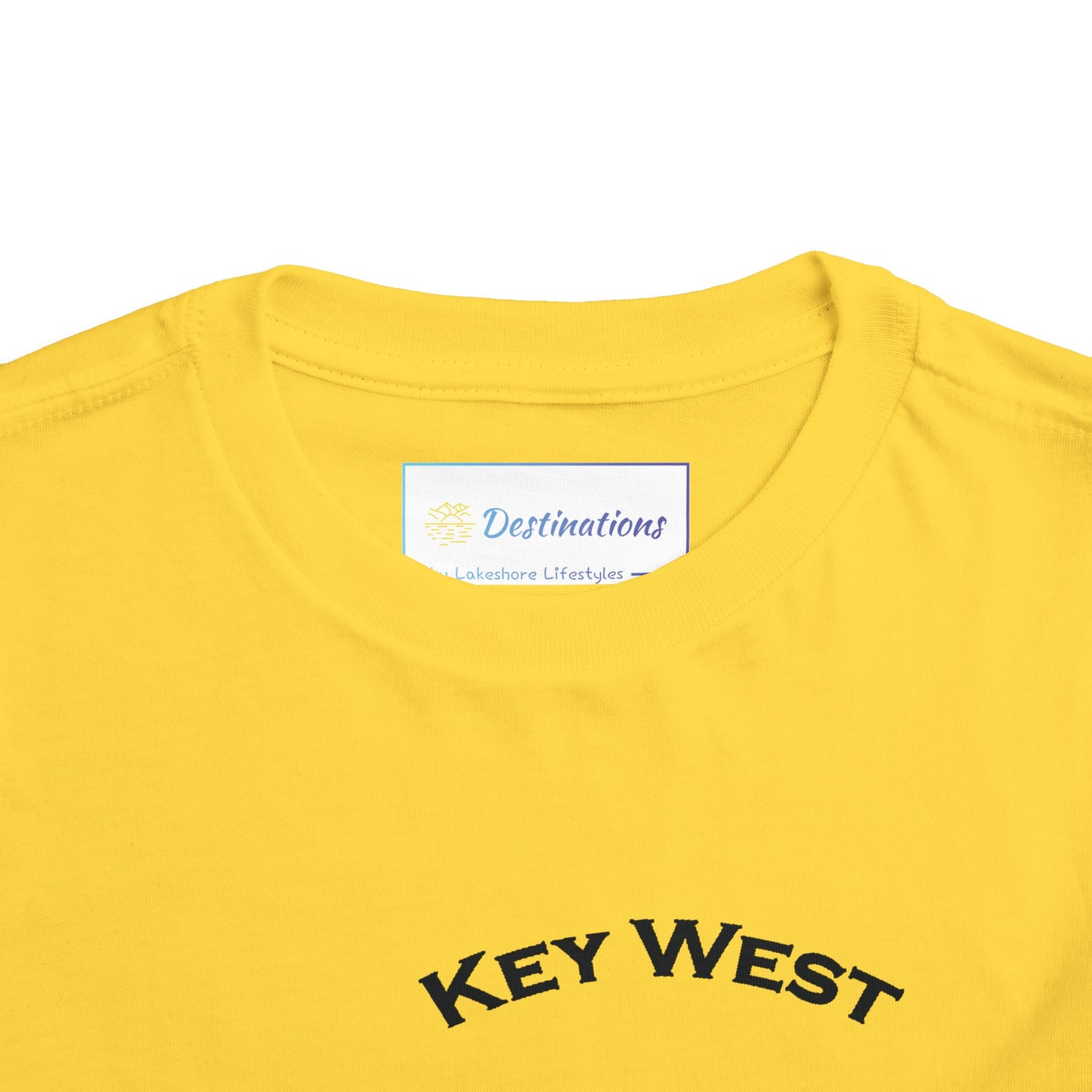 Vibrant Key West Unisex Toddler Short Sleeve Tee