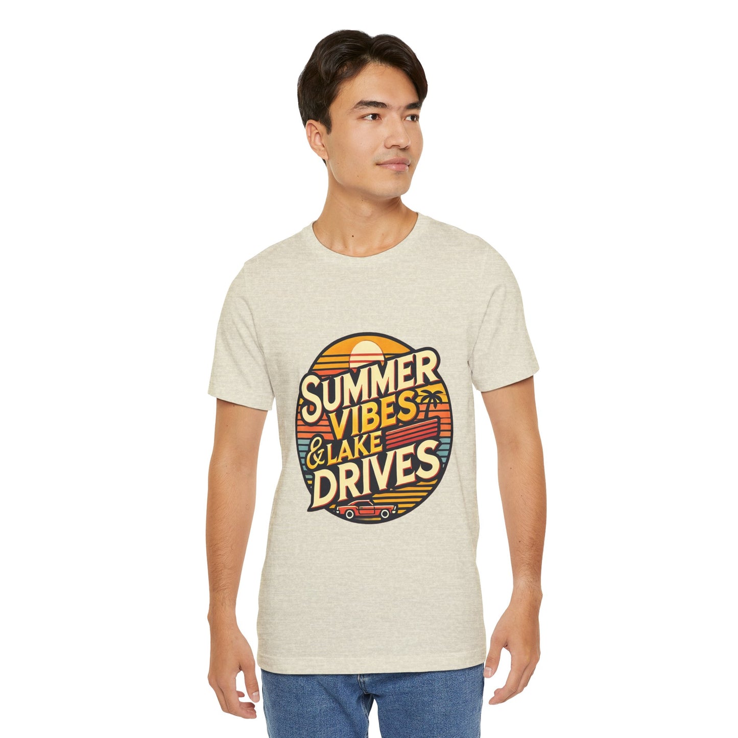 Summer Vibes & Lake Drives Short Sleeve Tee