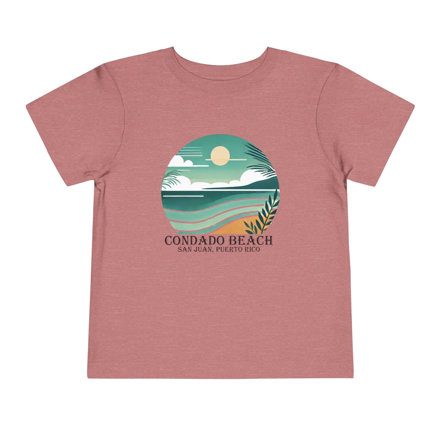 Coastal Vibes Condado Beach Unisex Toddler Short Sleeve Tee