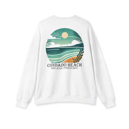 Coastal Vibes Condado Beach Unisex Drop Shoulder Sweatshirt