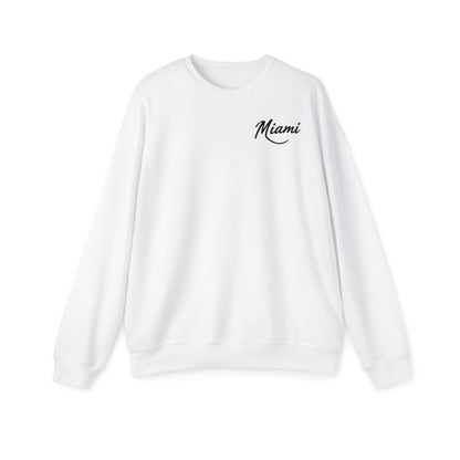 Retro Miami Unisex Drop Shoulder Sweatshirt
