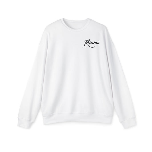Retro Miami Unisex Drop Shoulder Sweatshirt