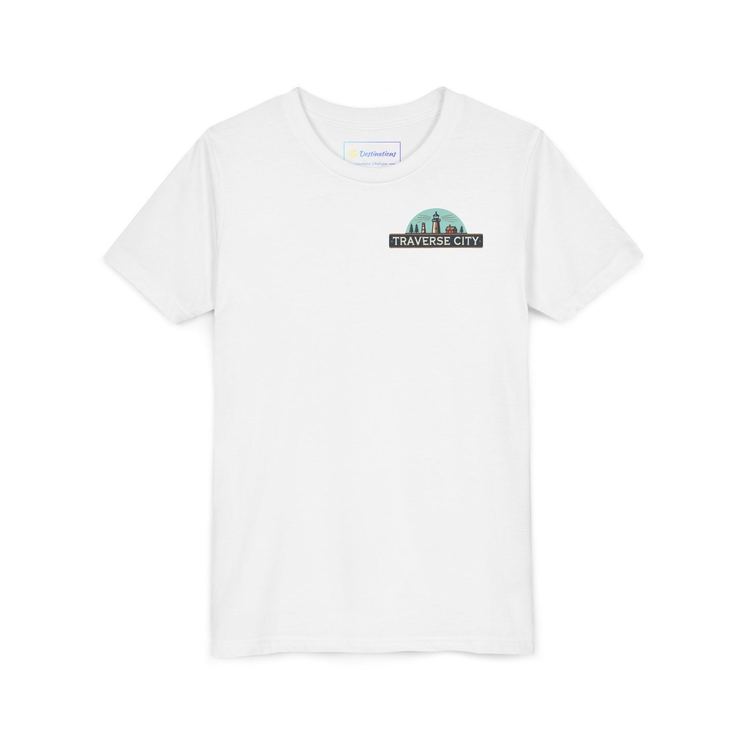 Vintage Traverse City Unisex Youth Short Sleeve Tee