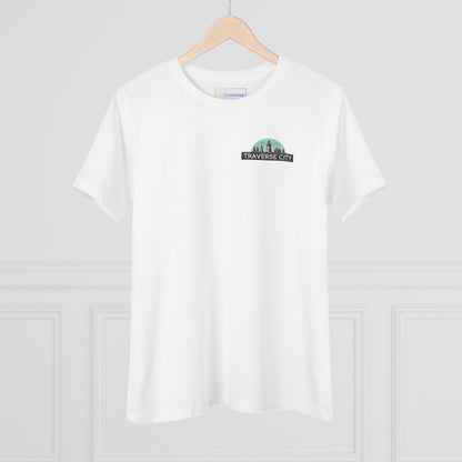 Vintage Traverse City Women's Cotton Tee