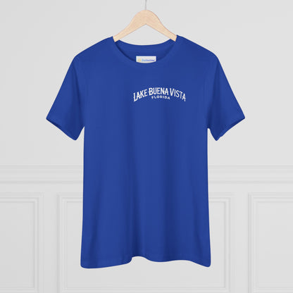Adventurous Lake Buena Vista Women's Cotton Tee