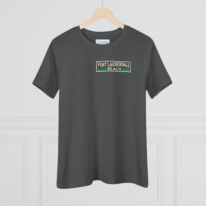 Vintage Fort Lauderdale Women's Cotton Tee