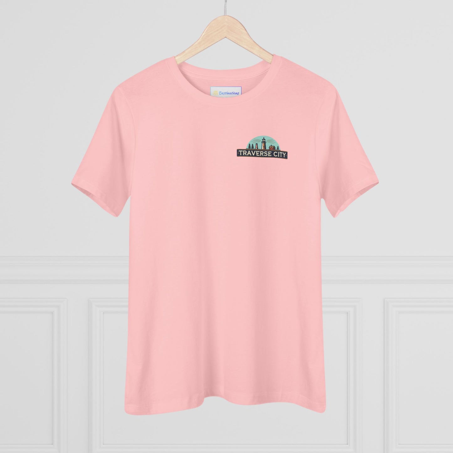 Vintage Traverse City Women's Cotton Tee