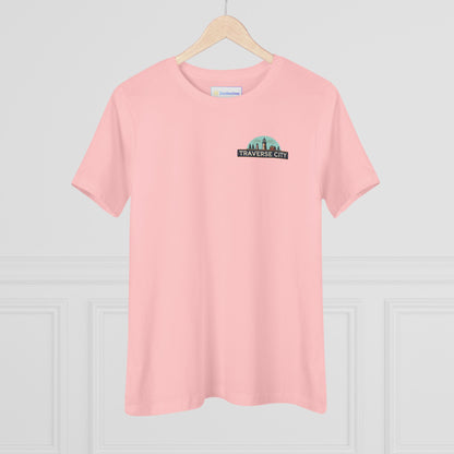 Vintage Traverse City Women's Cotton Tee