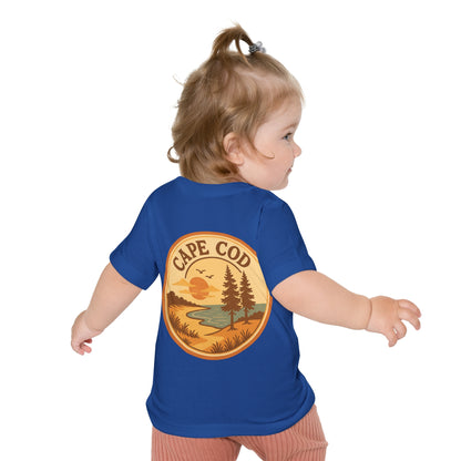 Rustic Cape Cod Unisex Baby Short Sleeve T-Shirt