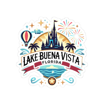 Adventurous Lake Buena Vista Kiss-Cut Sticker