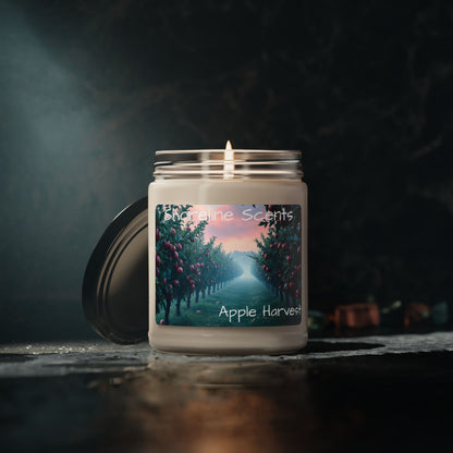 Apple Harvest Scented Candle (Soy Wax)