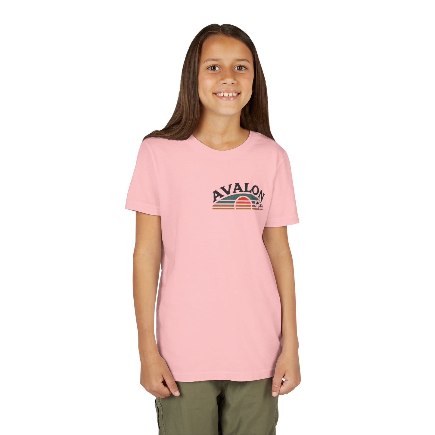 Retro Avalon Sunset Youth Short Sleeve Tee