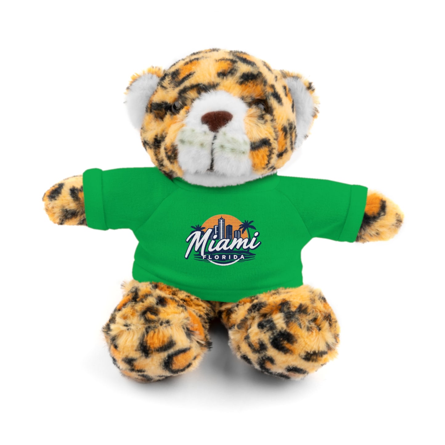 Retro Miami Stuffed Animals with Tee