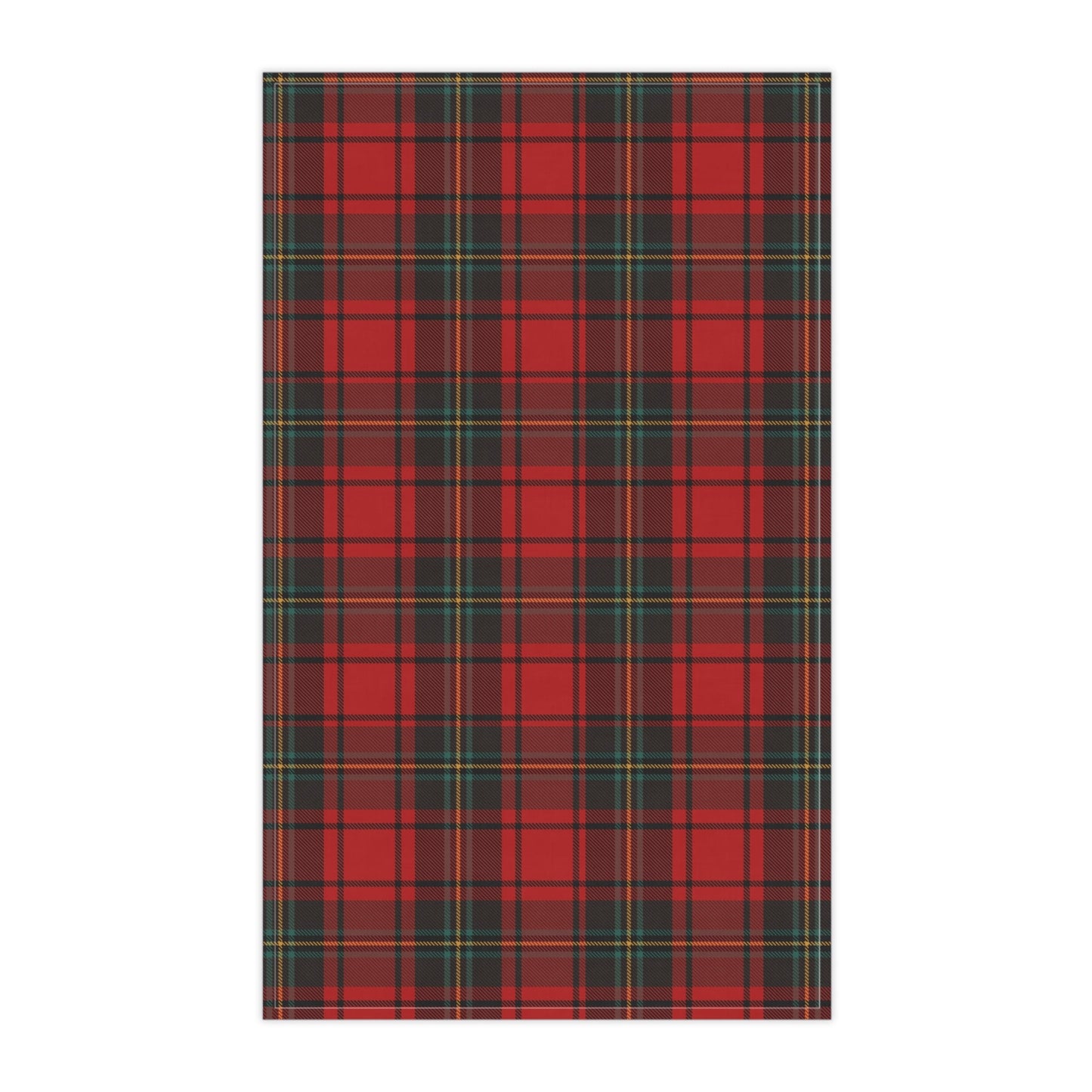 Rustic Plaid Kitchen Towel