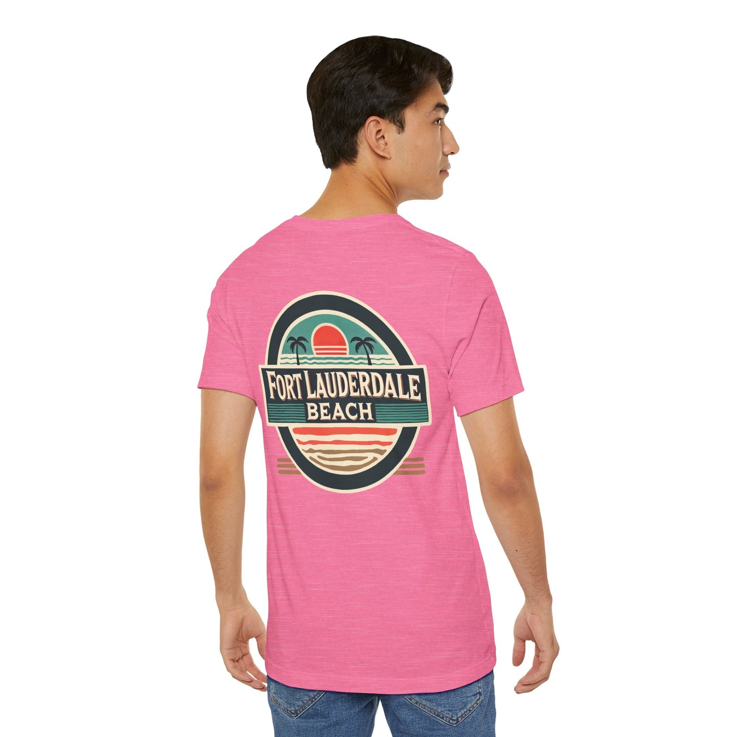 Vintage Fort Lauderdale Unisex Jersey Short Sleeve Tee