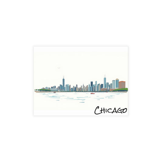 Chicago Skyline 2 Postcard Bundle