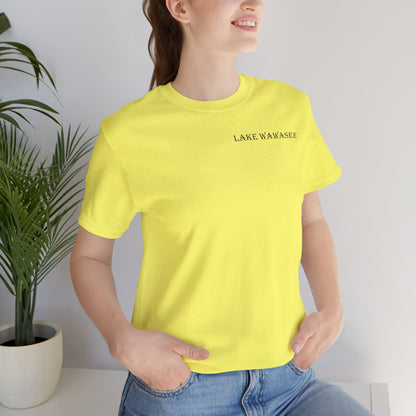 Latitudes Lake Wawasee Unisex Jersey Short Sleeve Tee