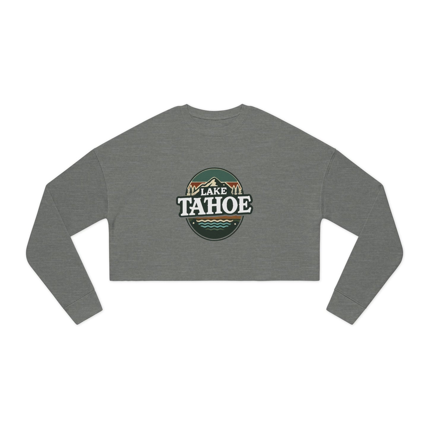 Vintage Lake Tahoe Women's Cropped Sweatshirt