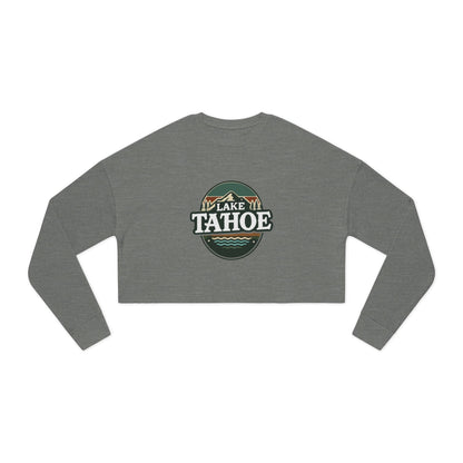 Vintage Lake Tahoe Women's Cropped Sweatshirt