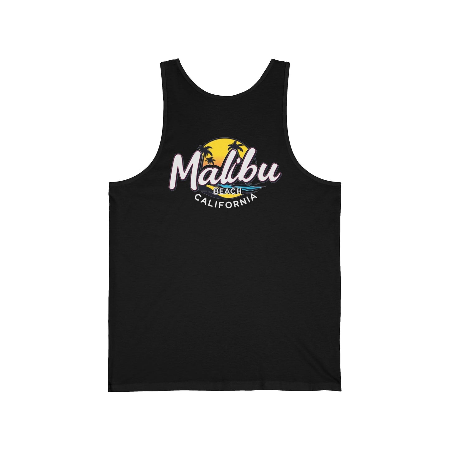 Retro Malibu Unisex Jersey Tank