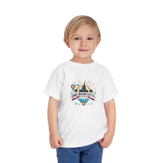 Adventurous Lake Buena Vista Unisex Toddler Short Sleeve Tee