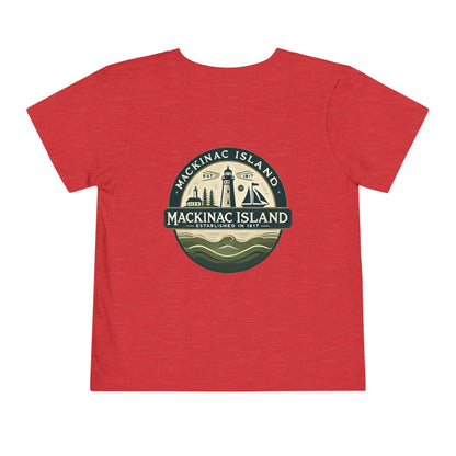 Vintage Mackinac Island Unisex Toddler Short Sleeve Tee
