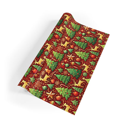 Christmas Tree Wrapping Paper