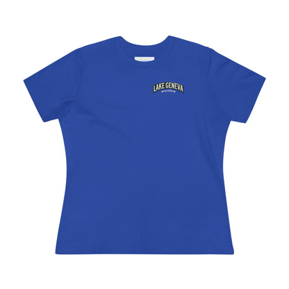 Vintage Lake Geneva Women's Cotton Tee